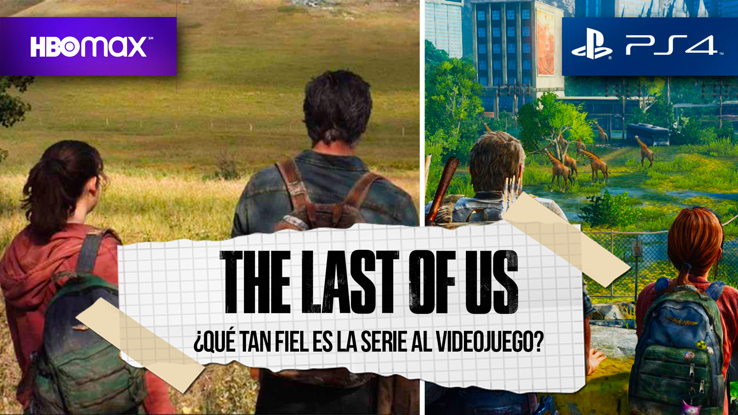 ¿Qué tan fiel es la nueva SERIE de THE LAST OF US al VIDEOJUEGO? ¡Ve los primeros vistazos!