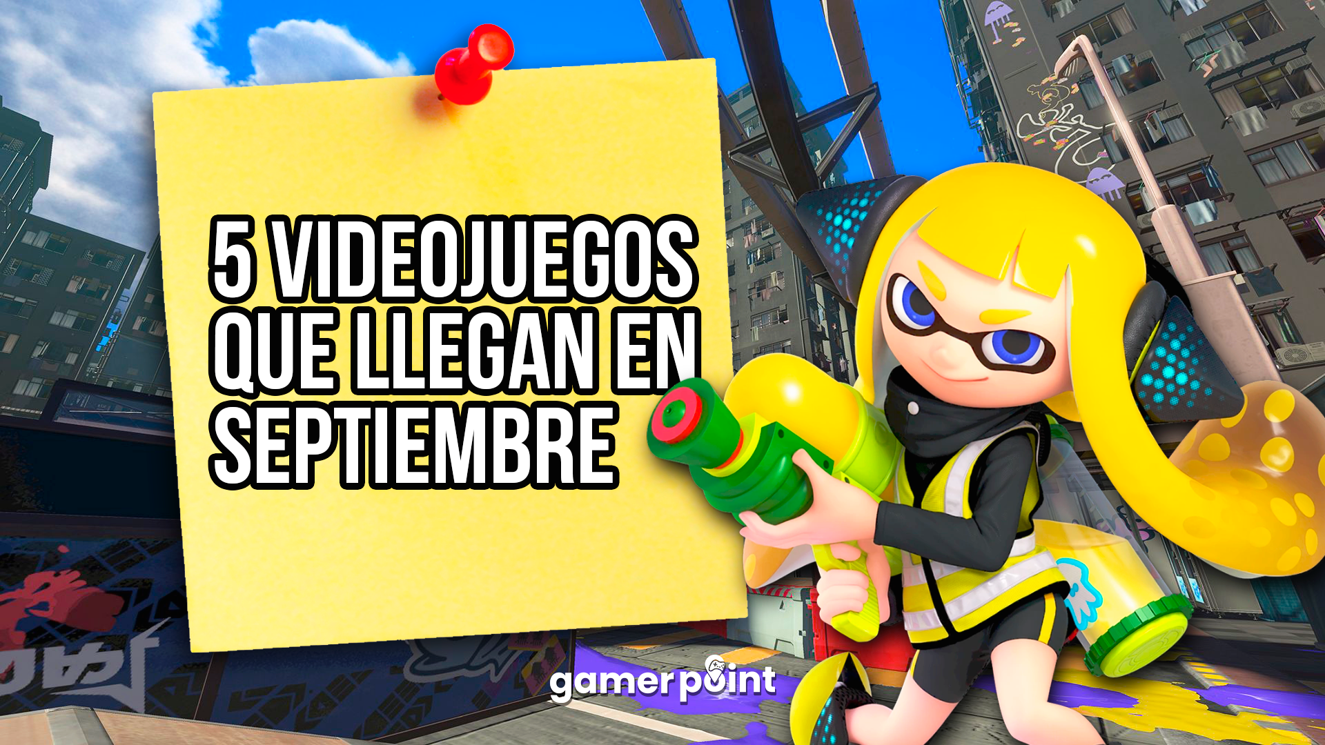5 VIDEOJUEGOS que llegan en septiembre