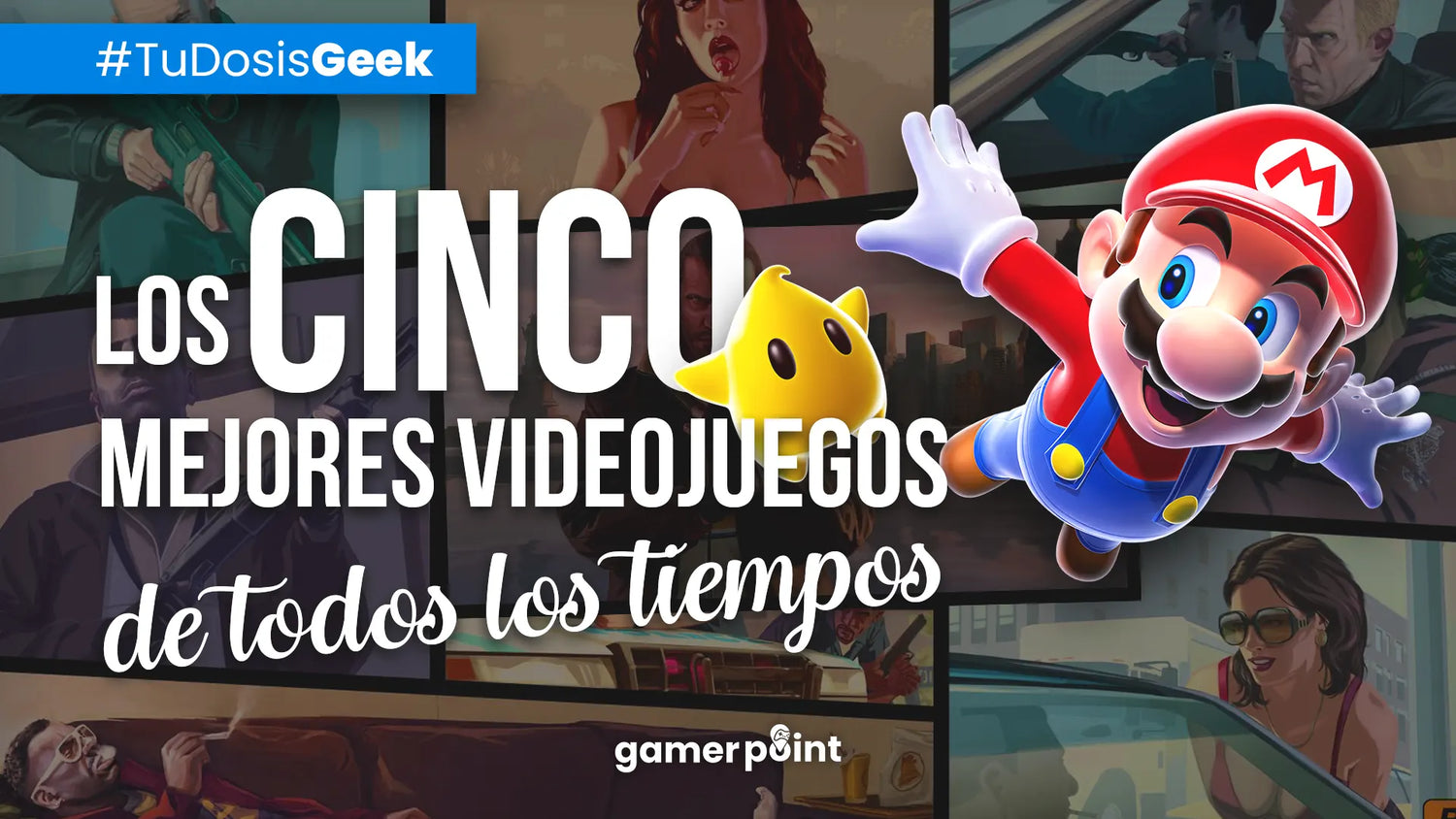 Los 5 mejores videojuegos de todos los tiempos