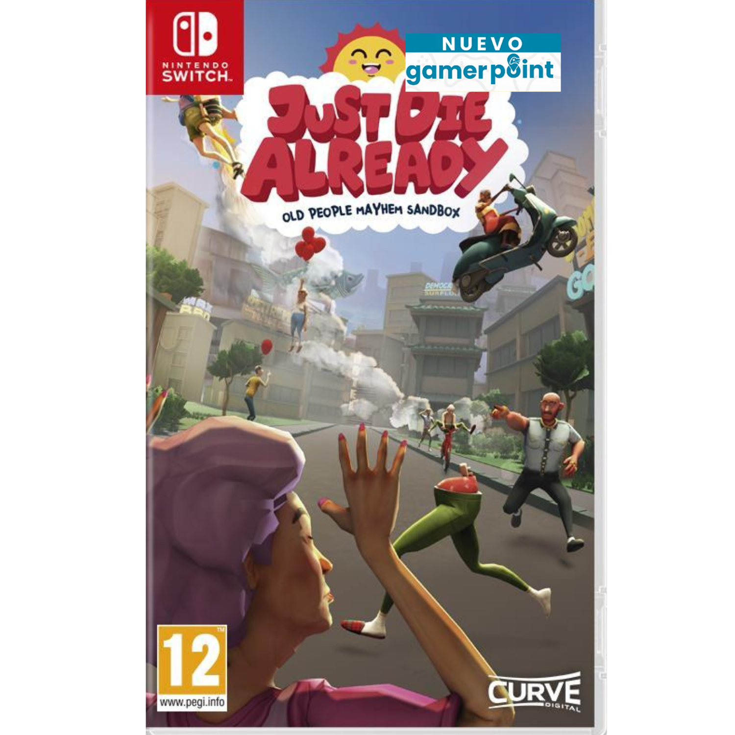 Just Die Already Nintendo Switch Usado