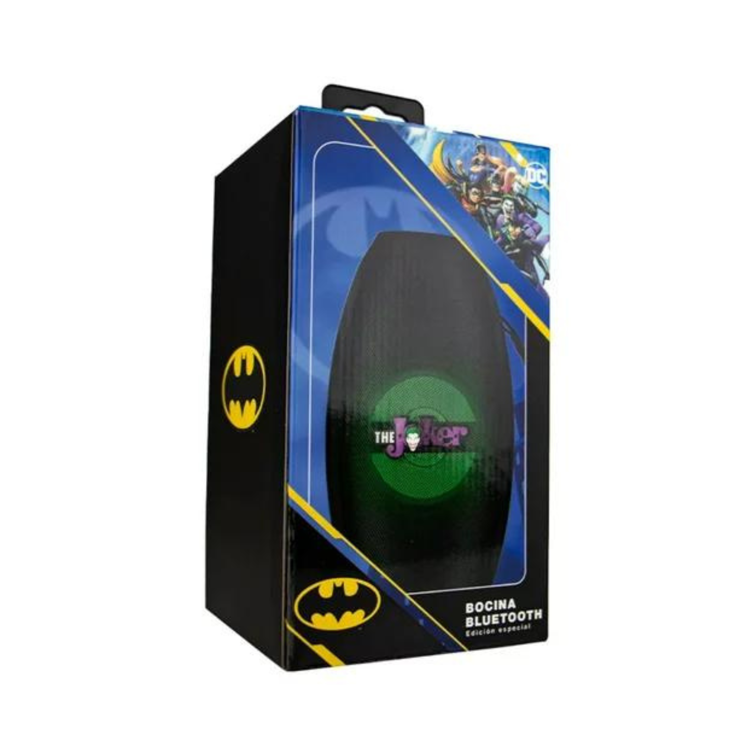 Geek Industry Bocina Bluetooth, The Joker Logo Morado, Special Edition