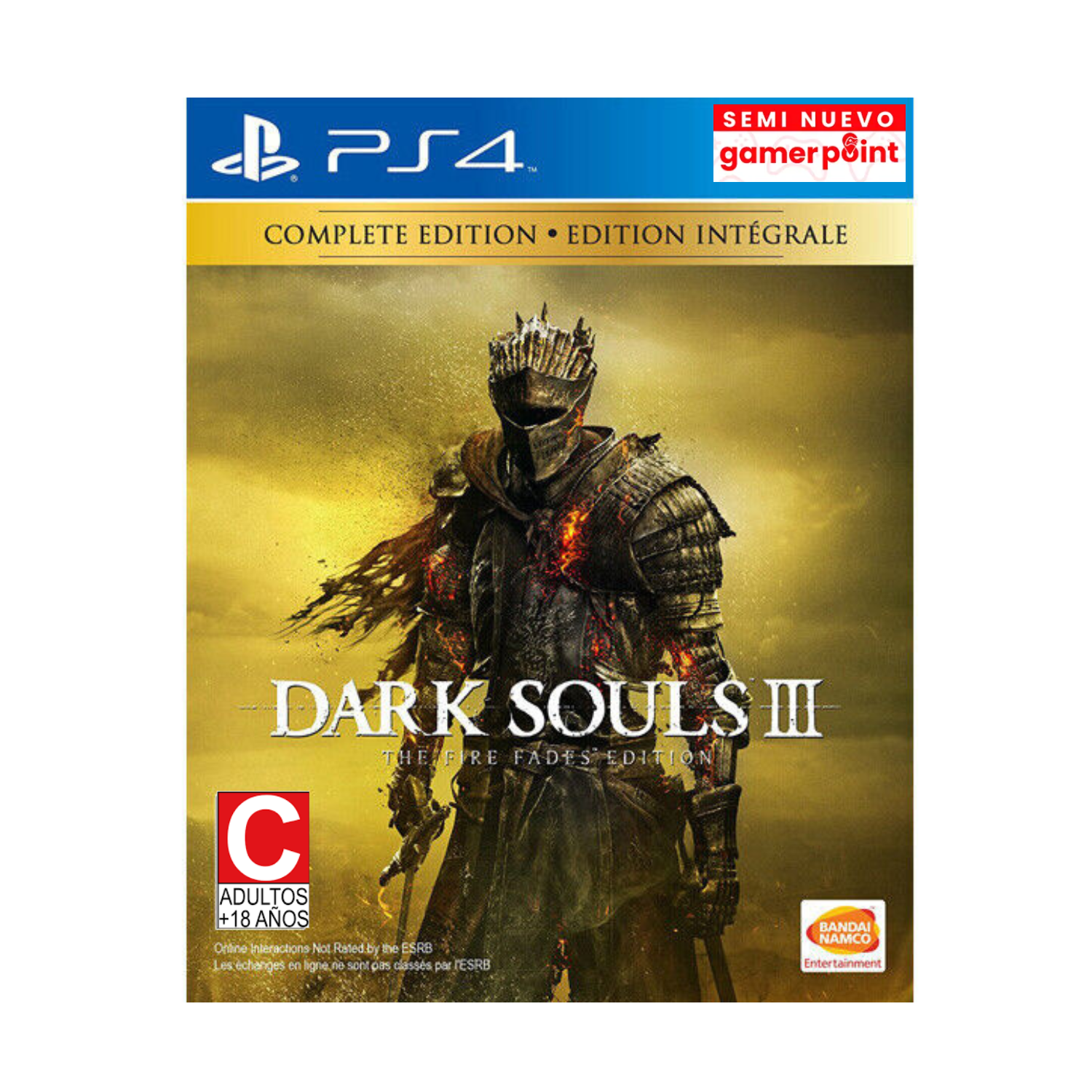 Dark Souls 3 The Fire Fades Edition Ps4 Usado