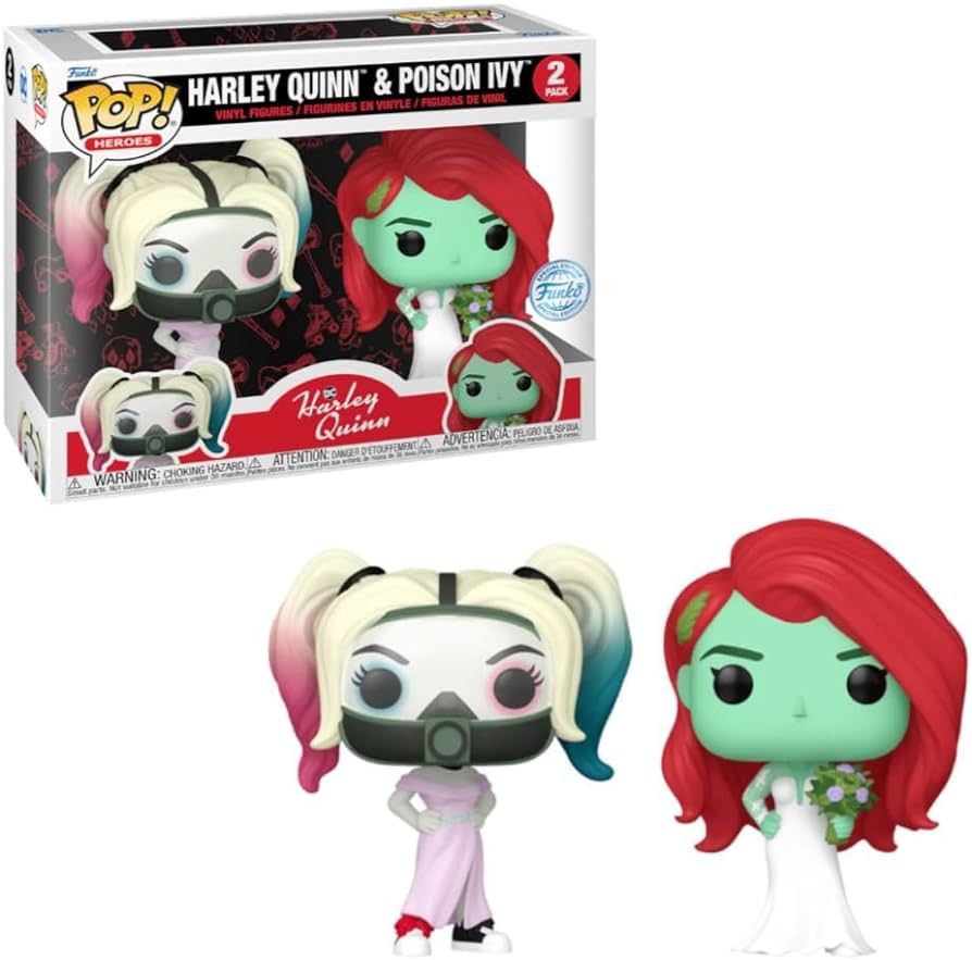 Funko Pop! Heroes - Harley Quinn & Poison Ivy - 2 Pack -Special Edition