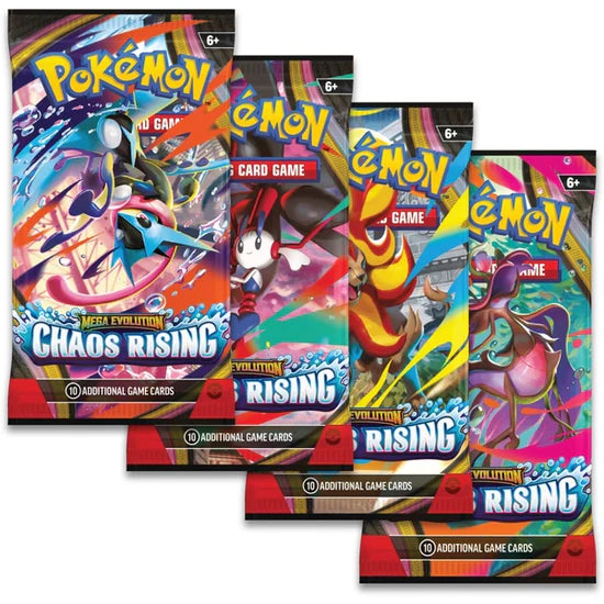 Pokémon TCG - Mega Evolutions - Chaos Rising - Booster Pack (Sobre Individual) - Inglés