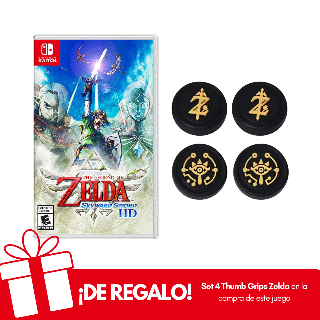 The Legend Of Zelda Skyward Sword HD Nintendo Switch + Thumb Grips de Regalo
