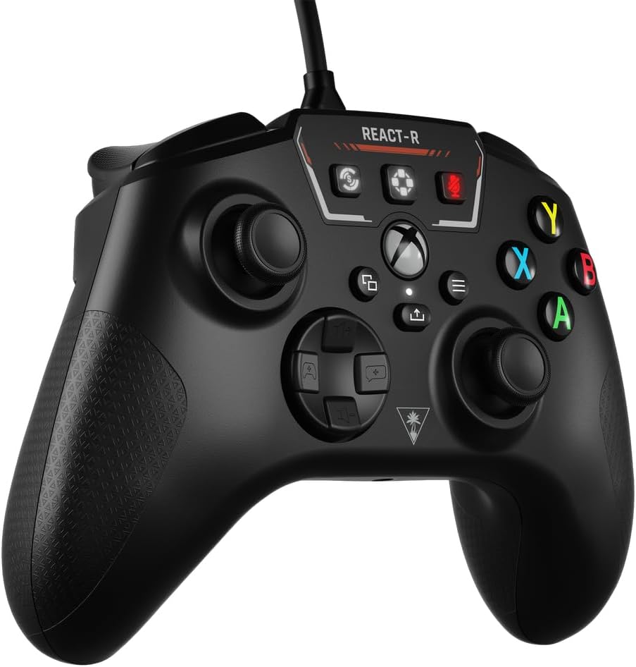 Control Alámbrico - Turtle Beach - REACT-R Negro - Xbox