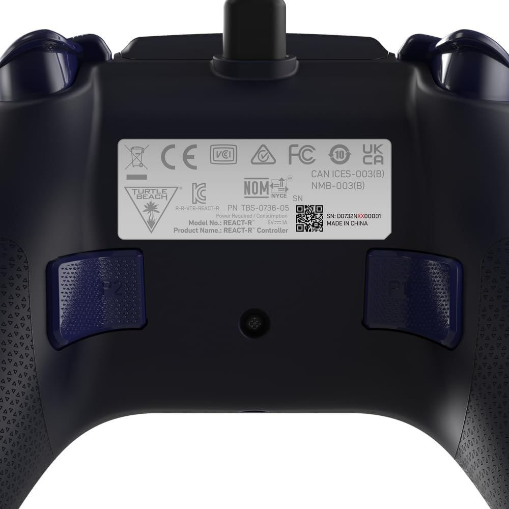 Control Alámbrico - Turtle Beach - REACT-R Nebula - Xbox