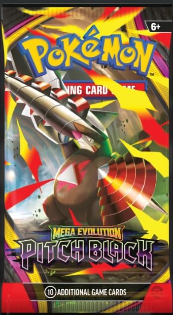 Pokémon TCG: Mega Evolution ME05 - Pitch Black Sobre Individual - Inglés