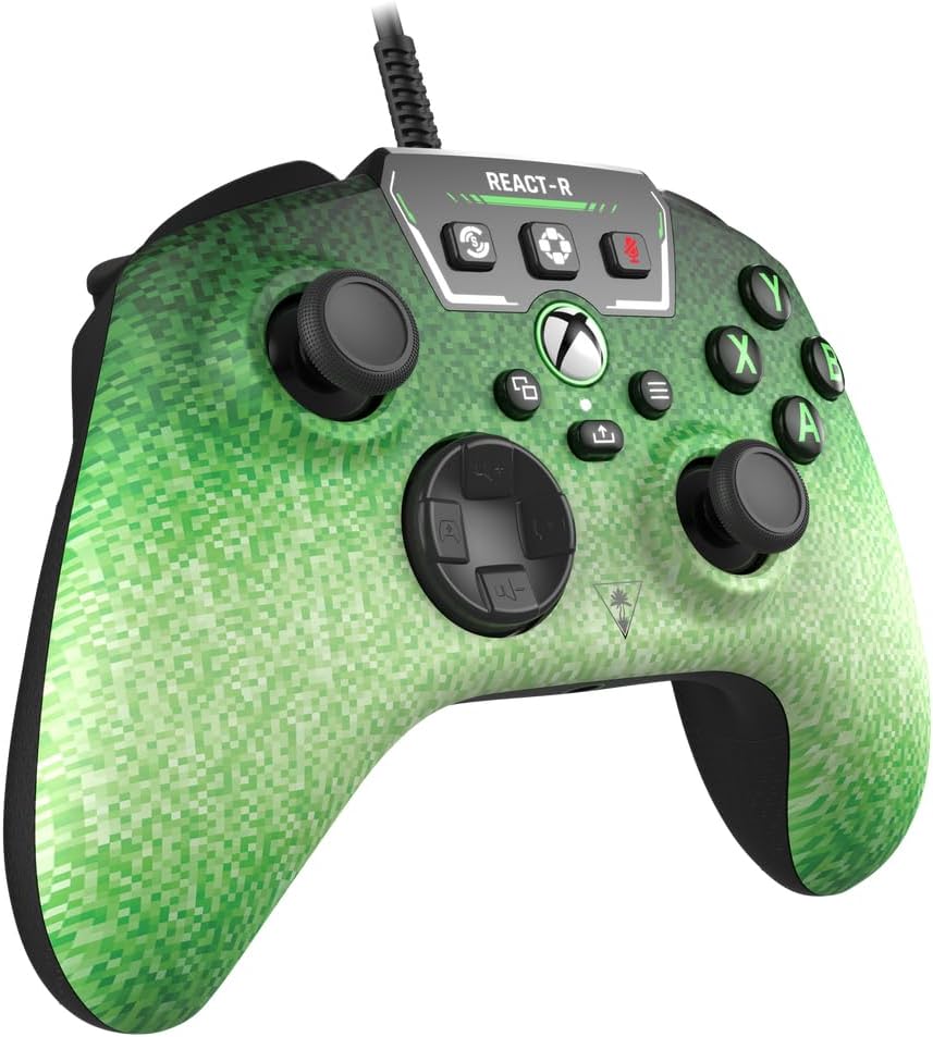 Control Alámbrico - Turtle Beach - REACT-R Verde - Xbox