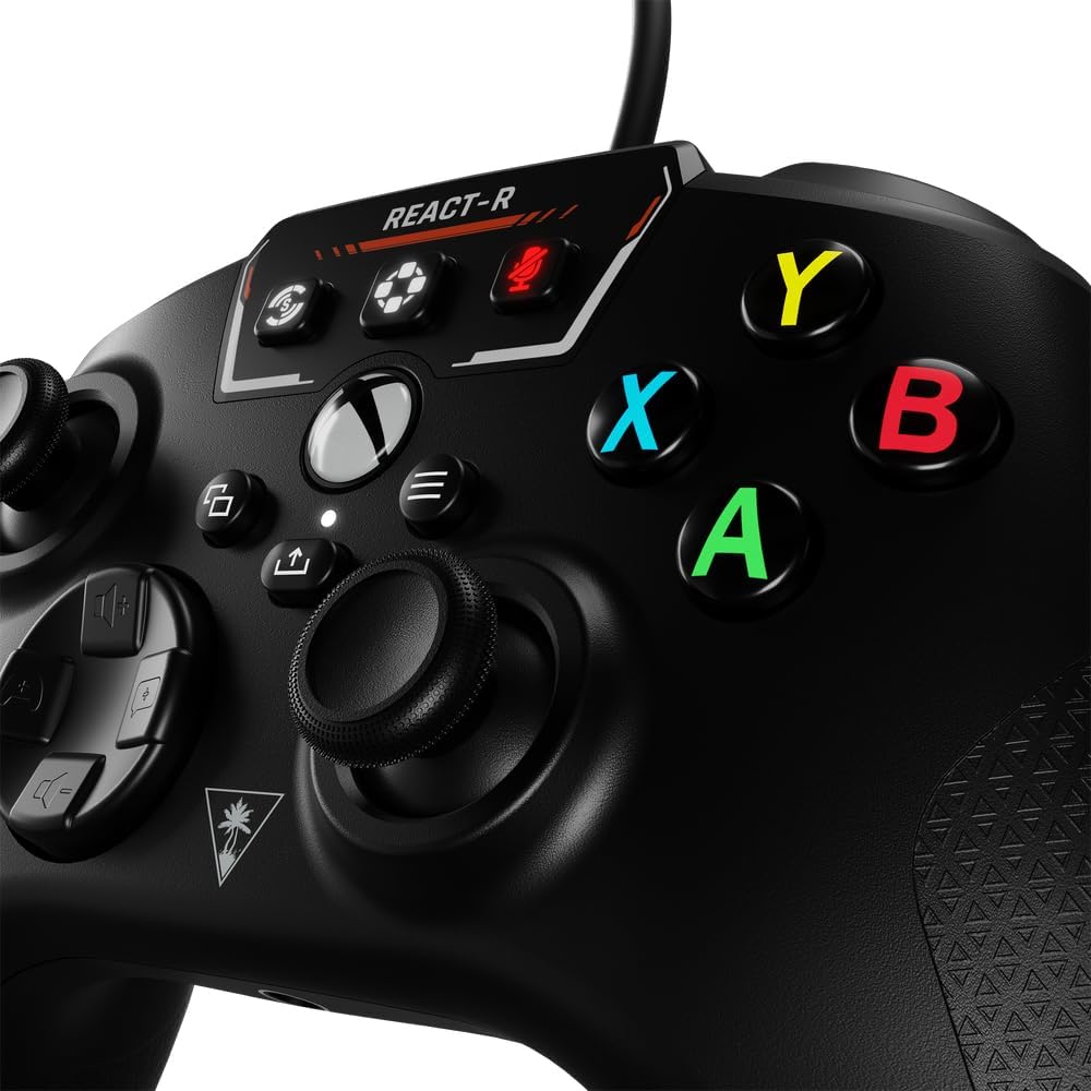 Control Alámbrico - Turtle Beach - REACT-R Negro - Xbox