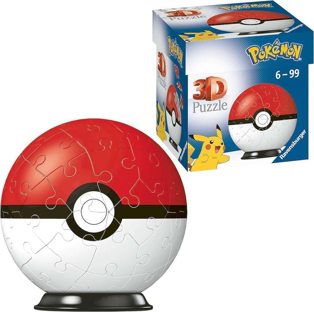 Rompecabezas 3D - 54 Piezas Pokémon Pokeball