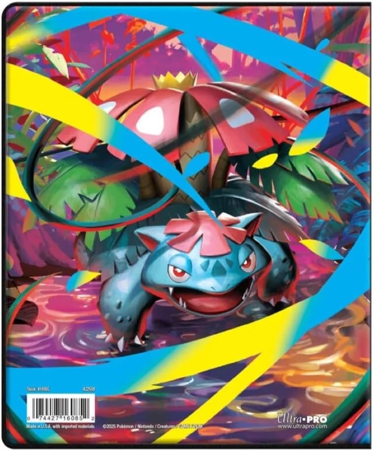 Ultra Pro - Mega Evolution 4 Pocket Portafolio For Pokémon TCG