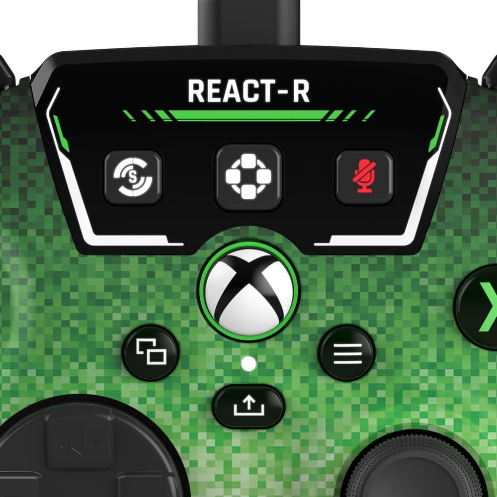 Control Alámbrico - Turtle Beach - REACT-R Verde - Xbox