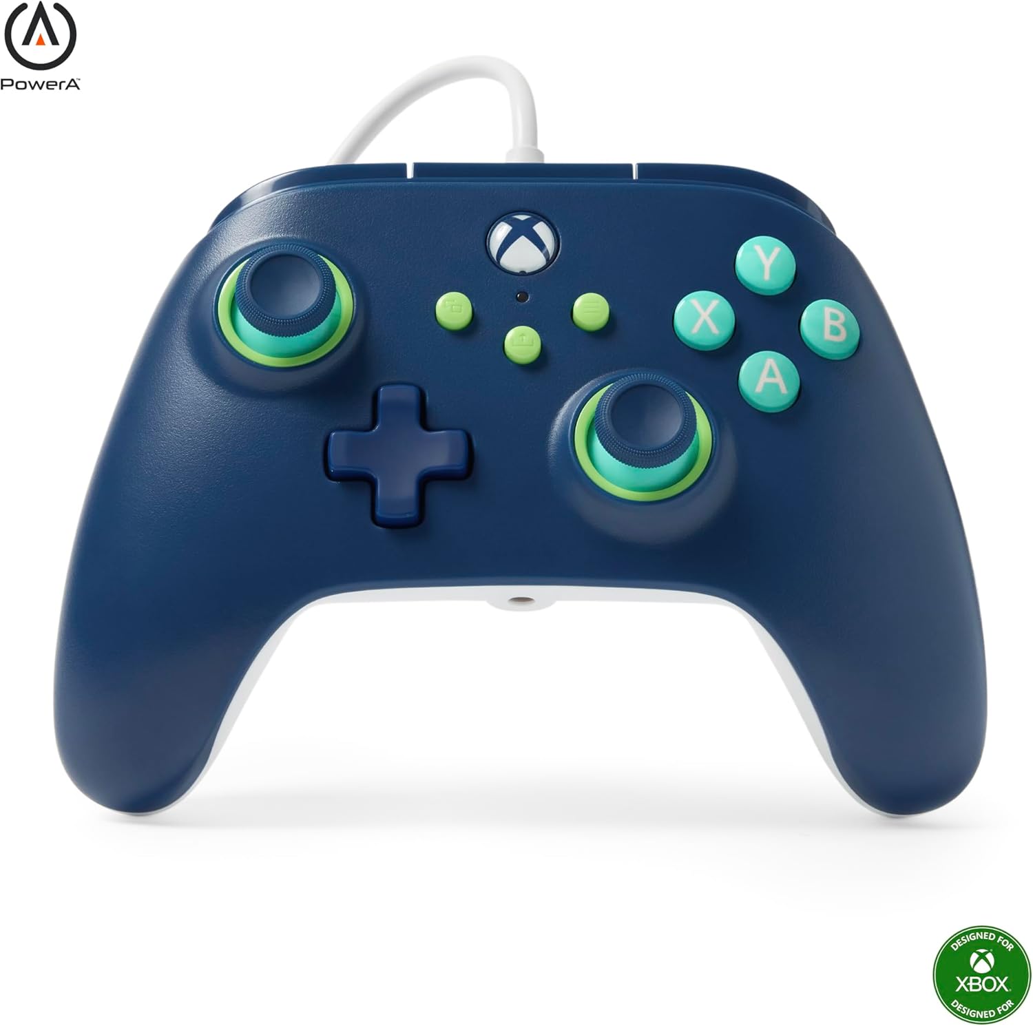 Control Xbox Alámbrico - Mariner Blue - Power A
