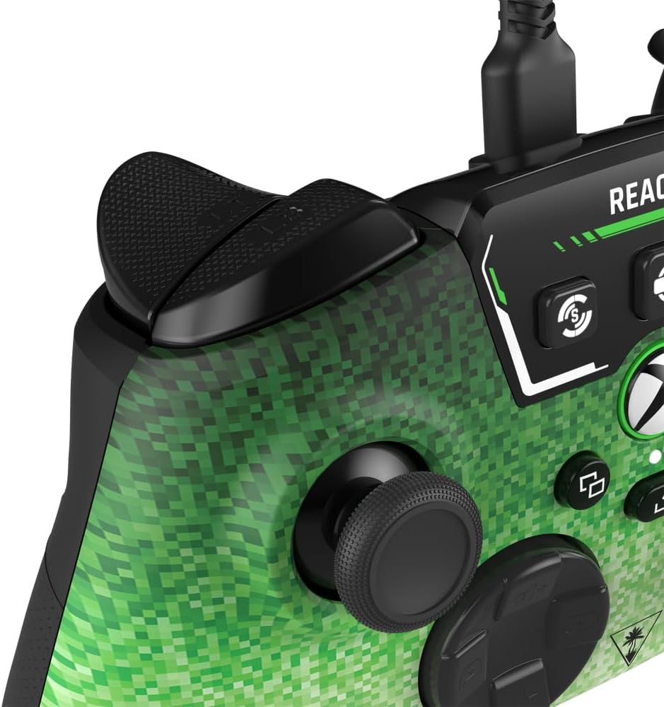 Control Alámbrico - Turtle Beach - REACT-R Verde - Xbox