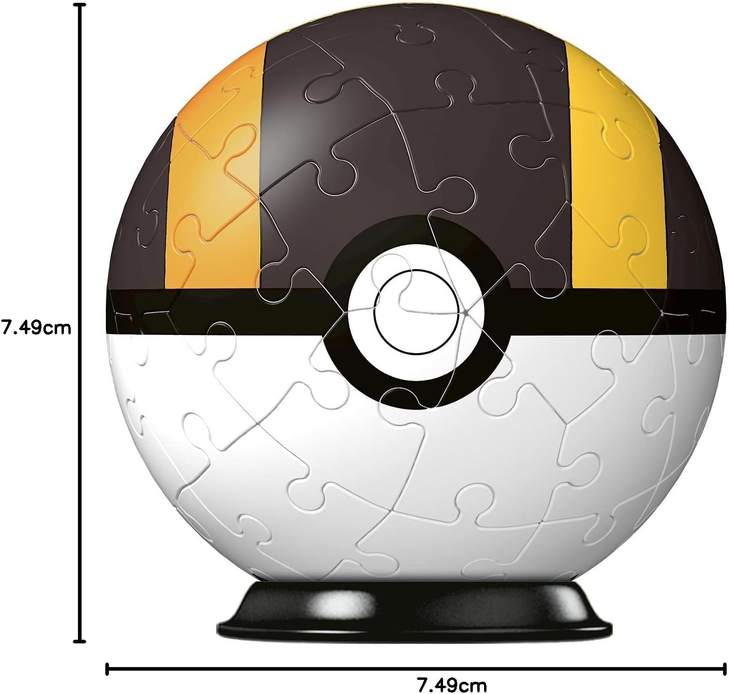 Rompecabezas 3D - 54 Piezas Pokémon Hyperball Negra