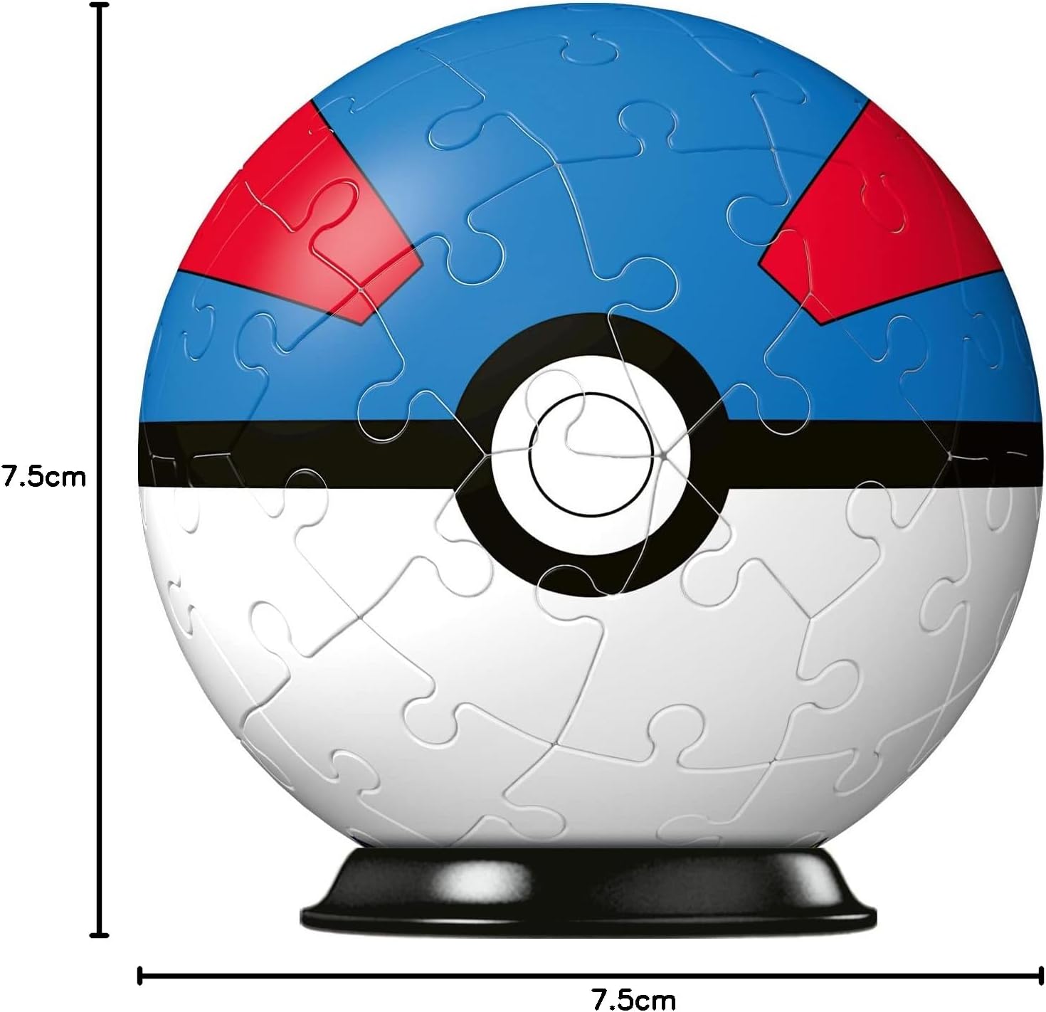 Rompecabezas 3D - 54 Piezas Pokémon Superball Azul