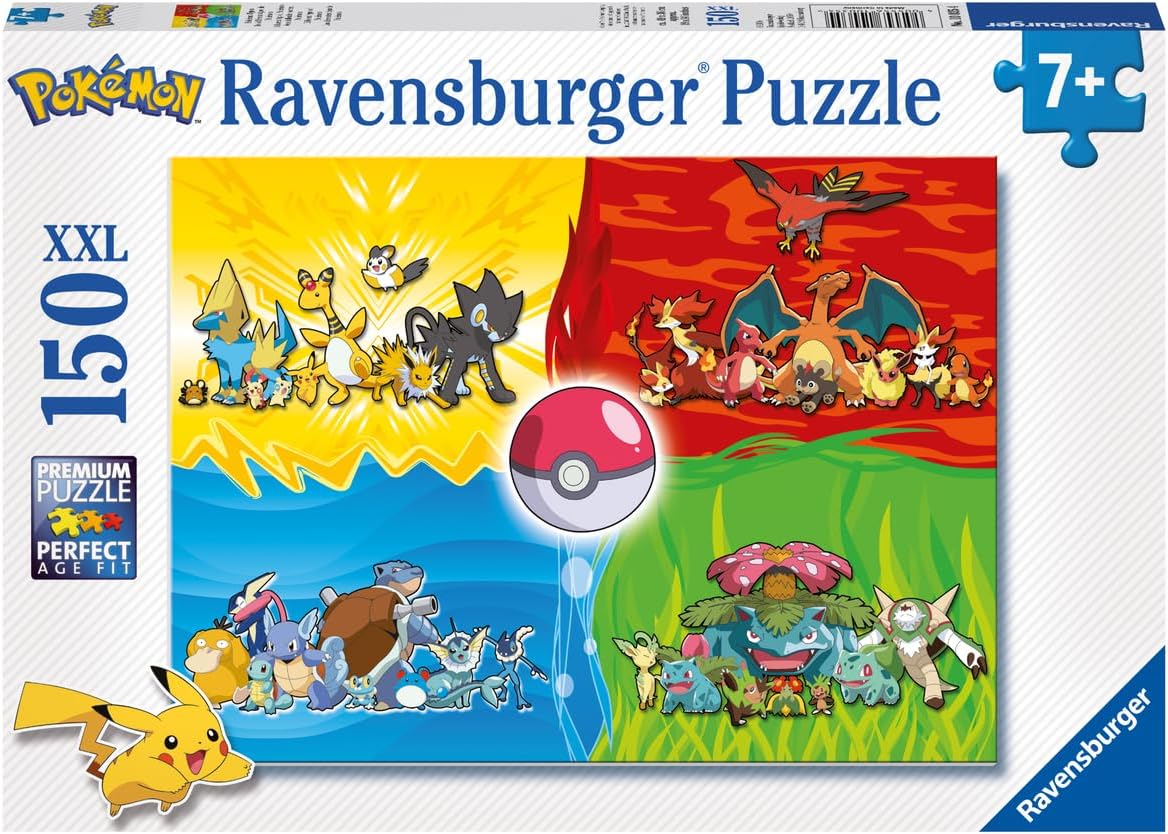 Rompecabezas 150 Piezas - Pokémon Type- Ravenburger