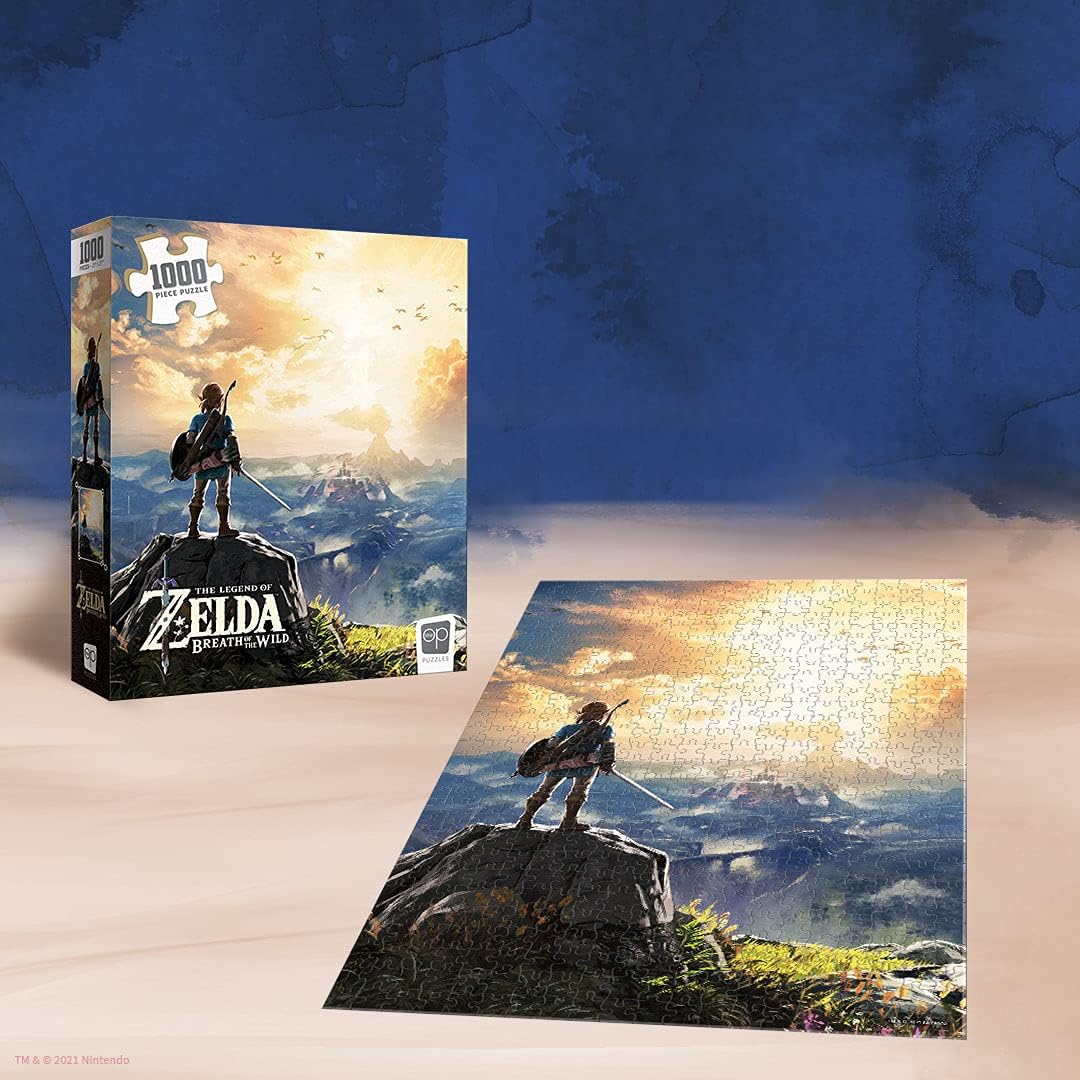 Rompecabezas - 1000 Piezas -The Legend Of Zelda: Breath Of The Wild - USAopoly