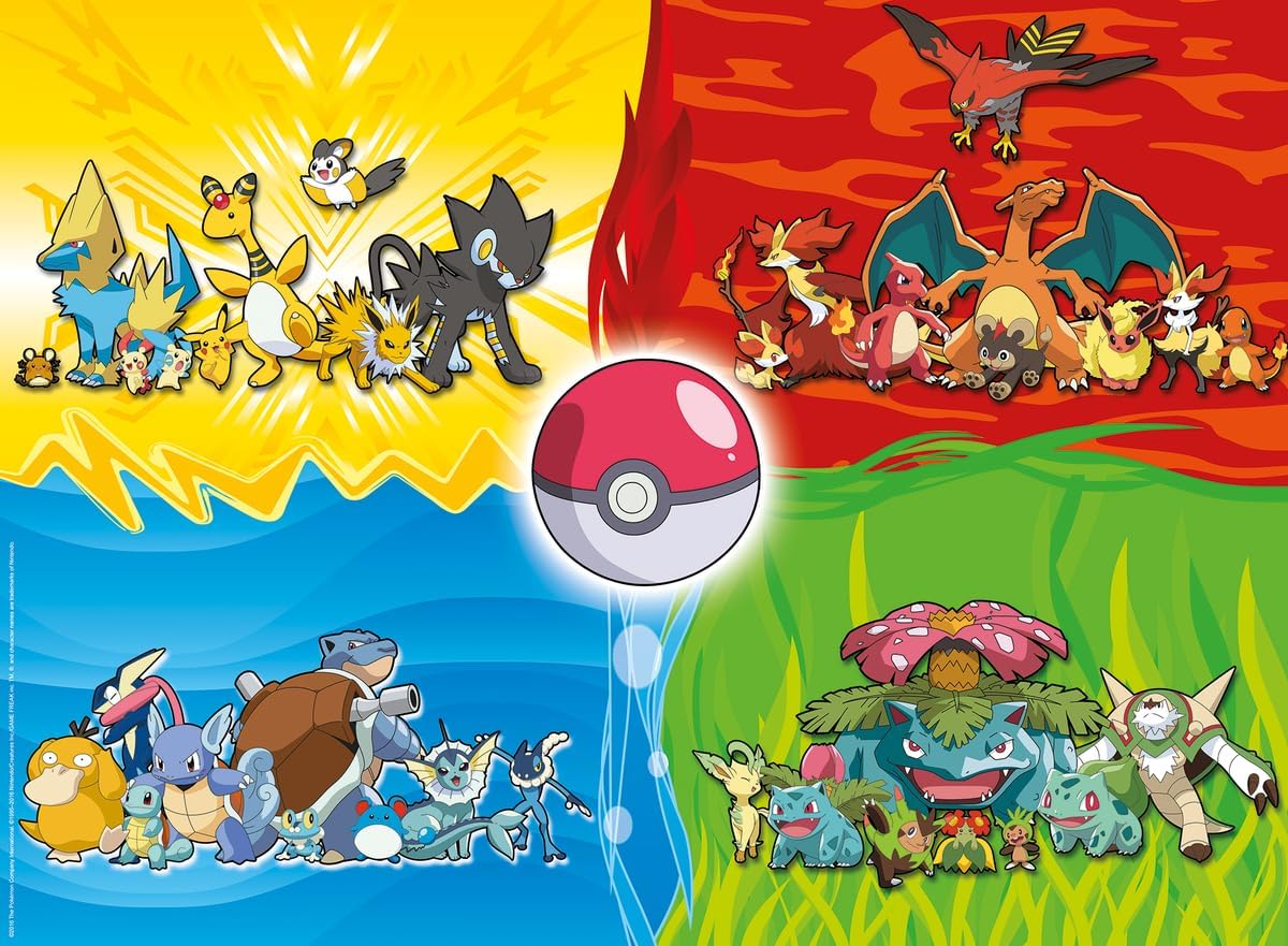 Rompecabezas 150 Piezas - Pokémon Type- Ravenburger