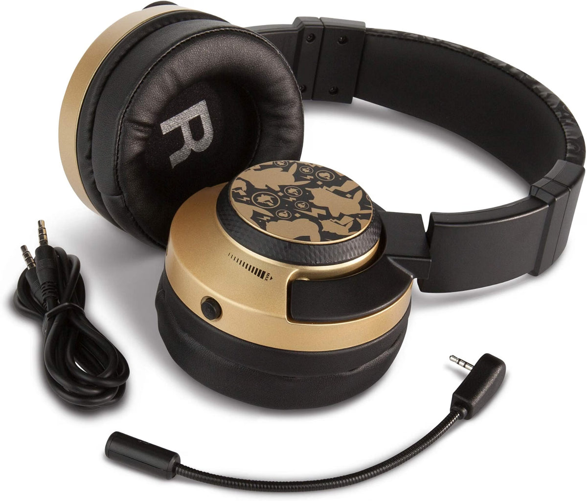 Headset Alámbrico - Pokémon - Pikachu Dorado - PDP - Nintendo Switch
