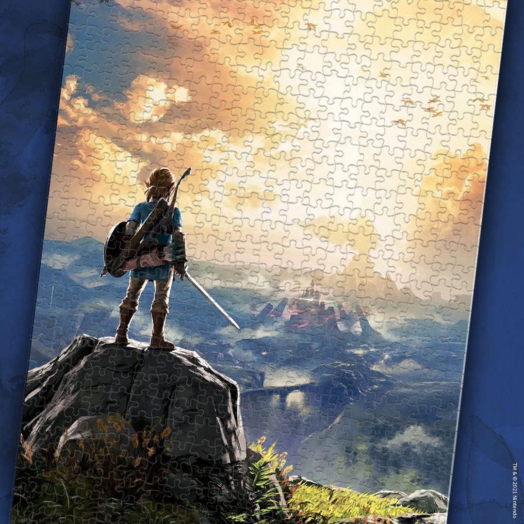 Rompecabezas - 1000 Piezas -The Legend Of Zelda: Breath Of The Wild - USAopoly