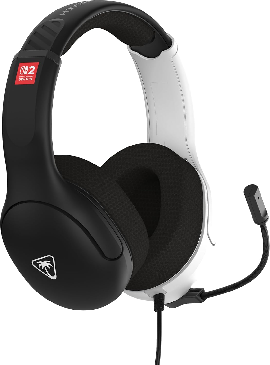 Turtle Beach Airlite Fit Headset Alámbrico - Negro / Blanco - Nintendo Switch 2
