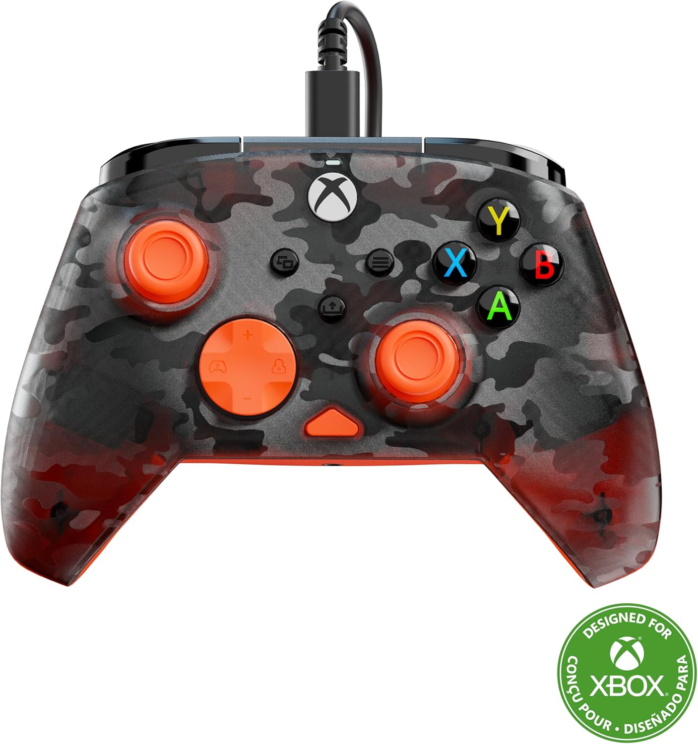 Control Alámbrico - Rematch Core - Negro/Naranja - Turtle Beach - Xbox One/ Xbox Series