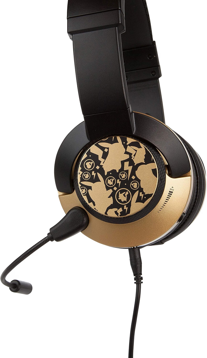 Headset Alámbrico - Pokémon - Pikachu Dorado - PDP - Nintendo Switch
