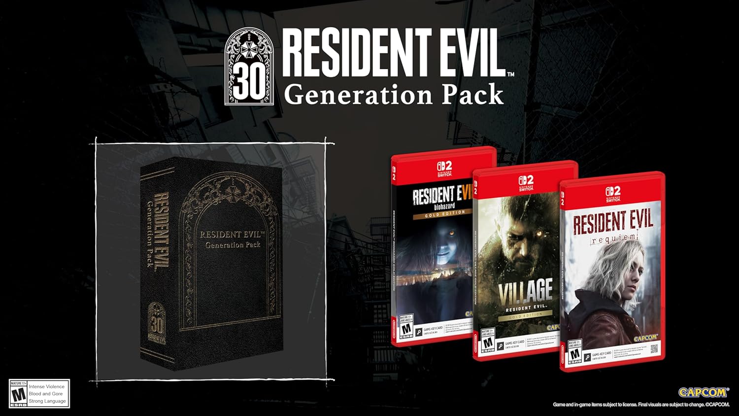 Resident Evil Requiem - Generation Pack - Nintendo Switch 2