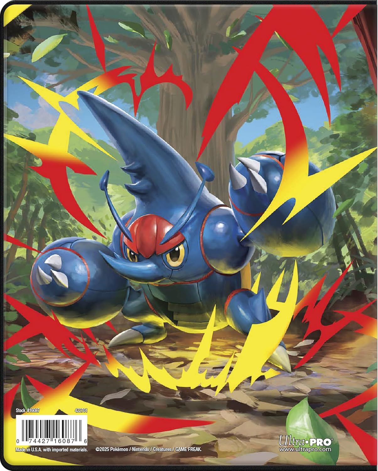 Ultra Pro - Mega Evolution - Phantasmal Flames 4 Pocket Portafolio For Pokémon TCG