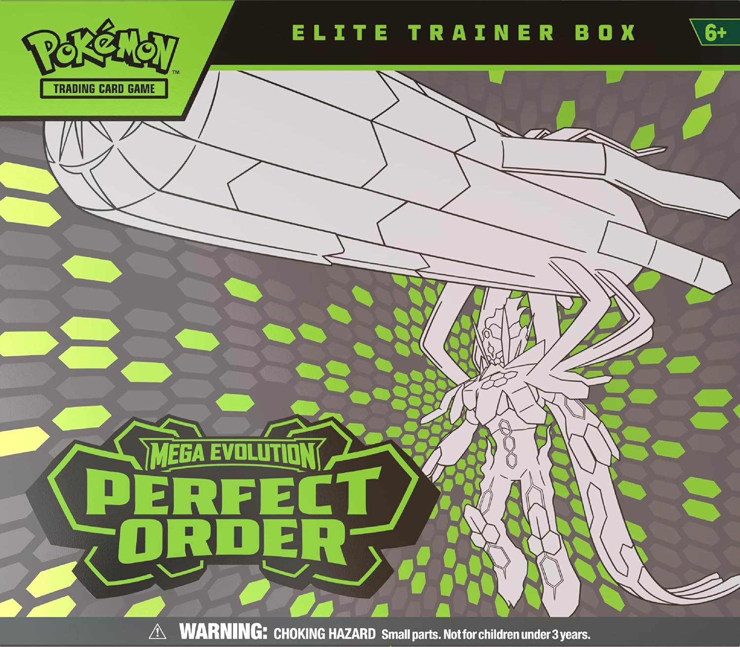 Pokémon TCG : Mega Evolution - Elite Trainer Box - Perfect Order - Inglés