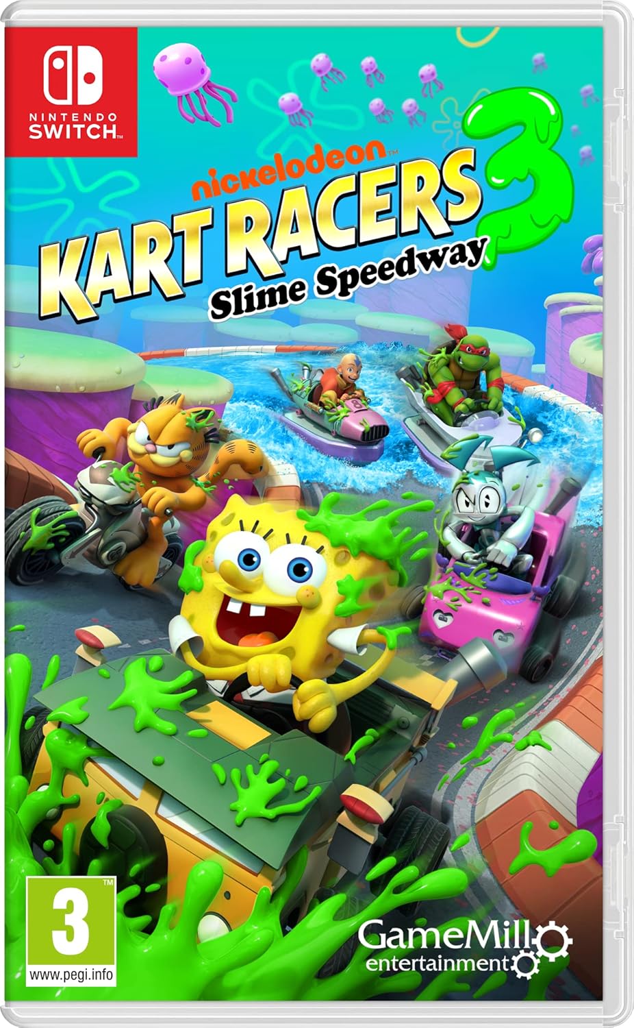 Nickelodeon Kart Races 3 : Slime Speedway Eur - Nintendo Switch