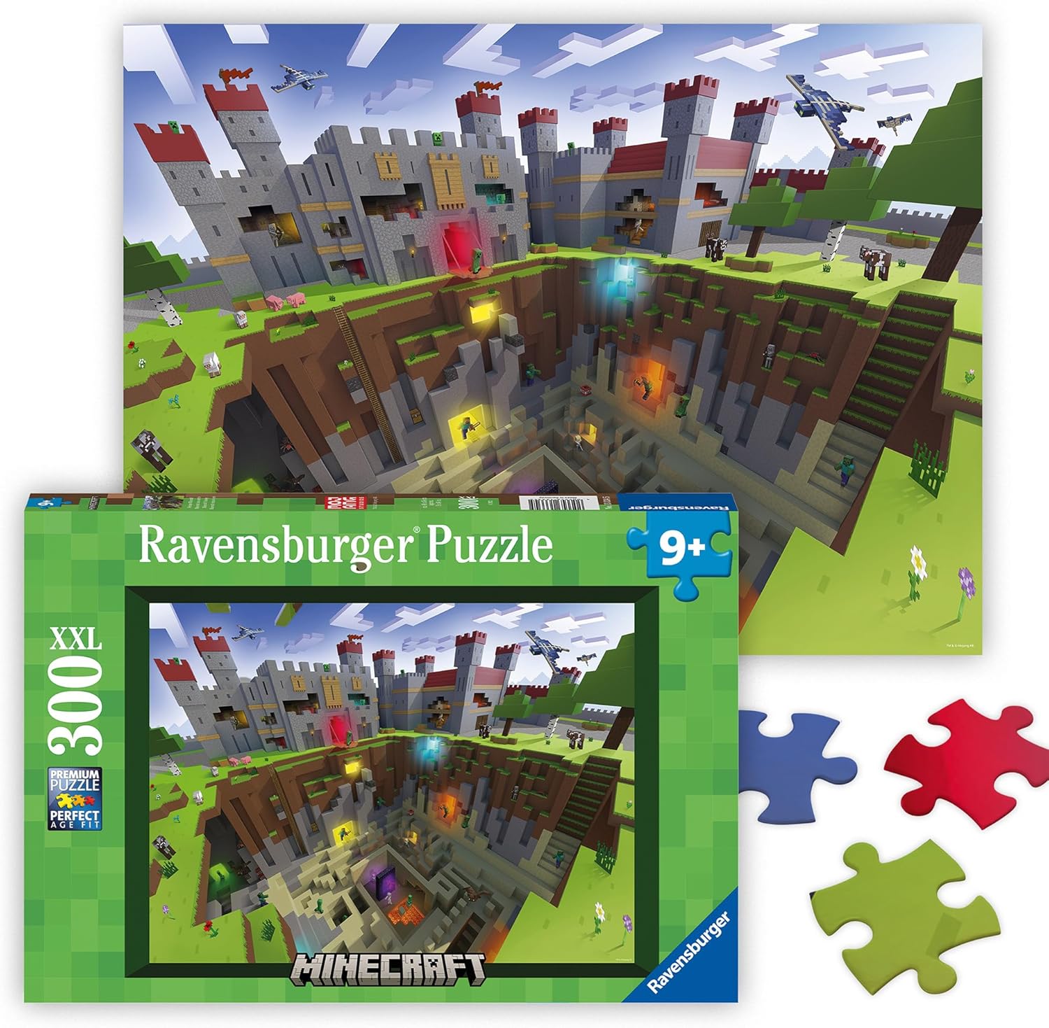 Rompecabezas 300 Piezas - Minecraft- Ravenburger