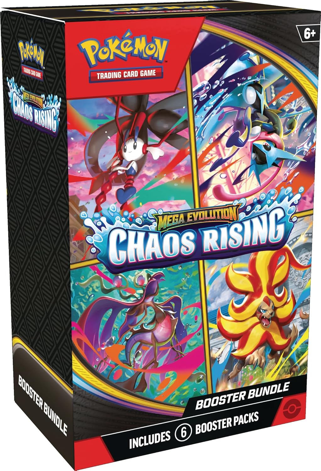 Pokémon TCG - Mega Evolution - Chaos Rising - Booster Bundle - Inglés