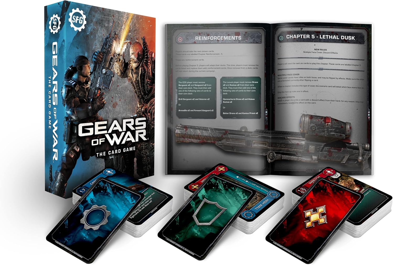 Juego De Cartas - Gears Of War: The Card Game - Español
