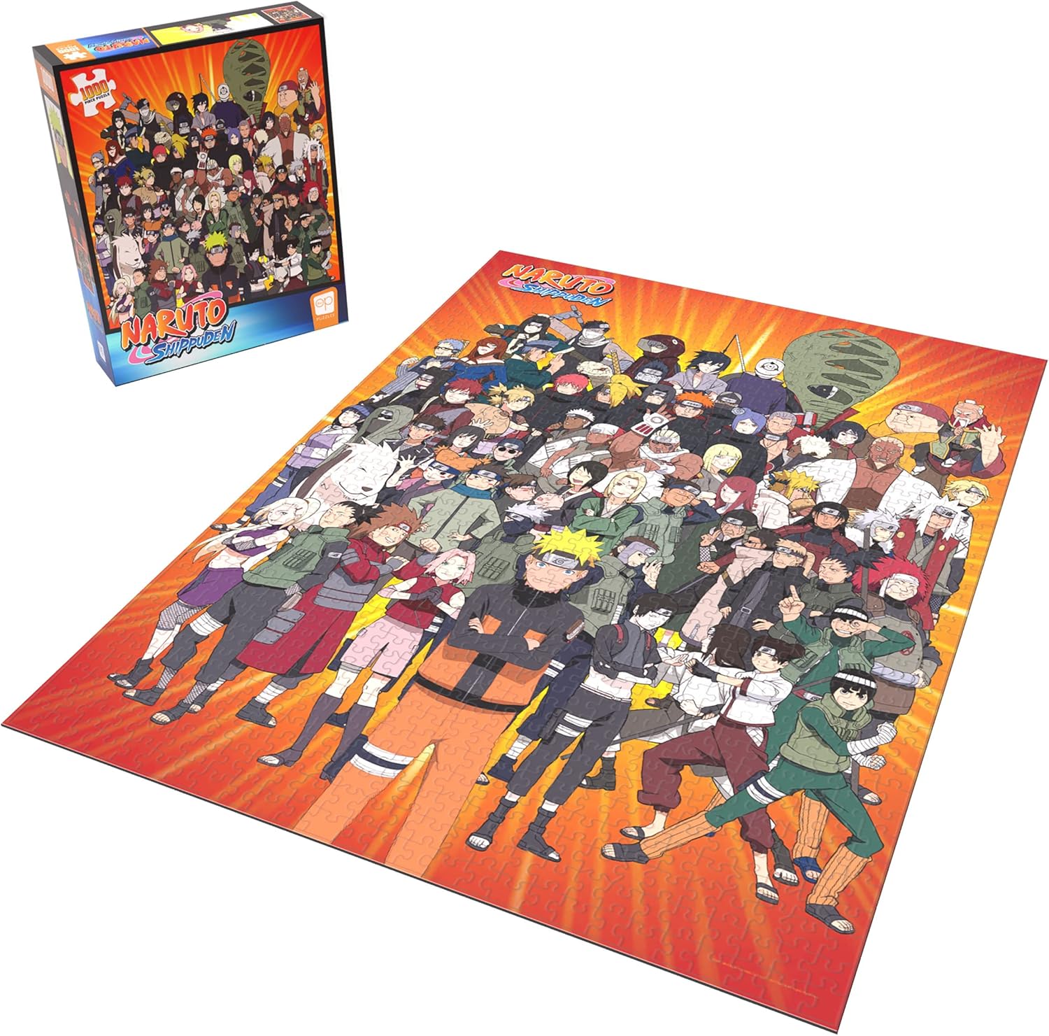 Rompecabezas - 1000 Piezas - Naruto: Never Forget Your Friends - USAopoly