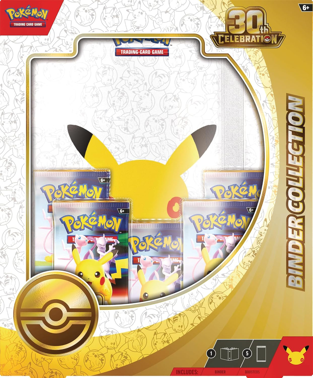 Pokémon TCG: 30th Anniversary Celebration Binder Collection - Inglés