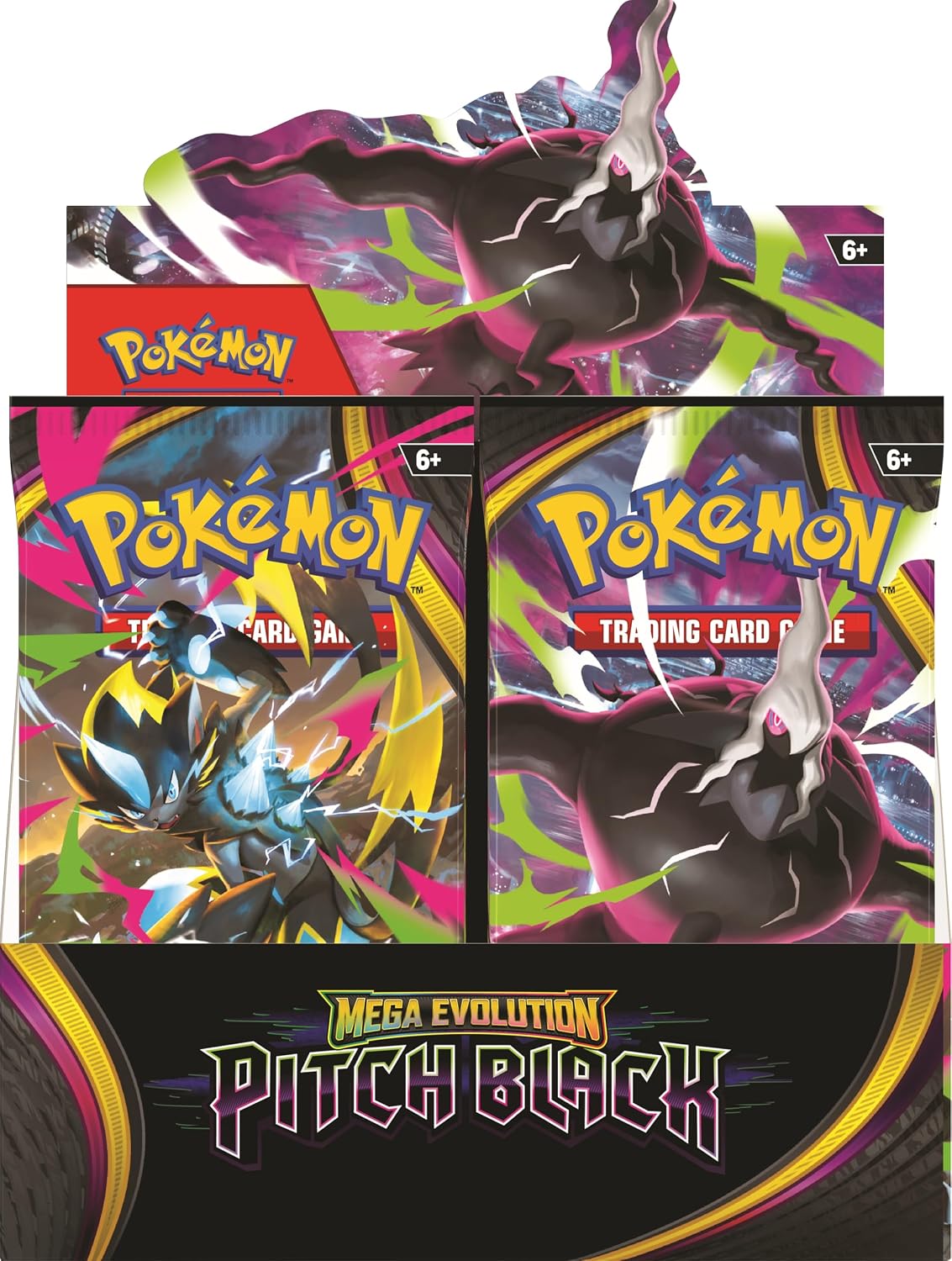 Pokémon TCG: Mega Evolution ME05 - Pitch Black Booster Display - Inglés
