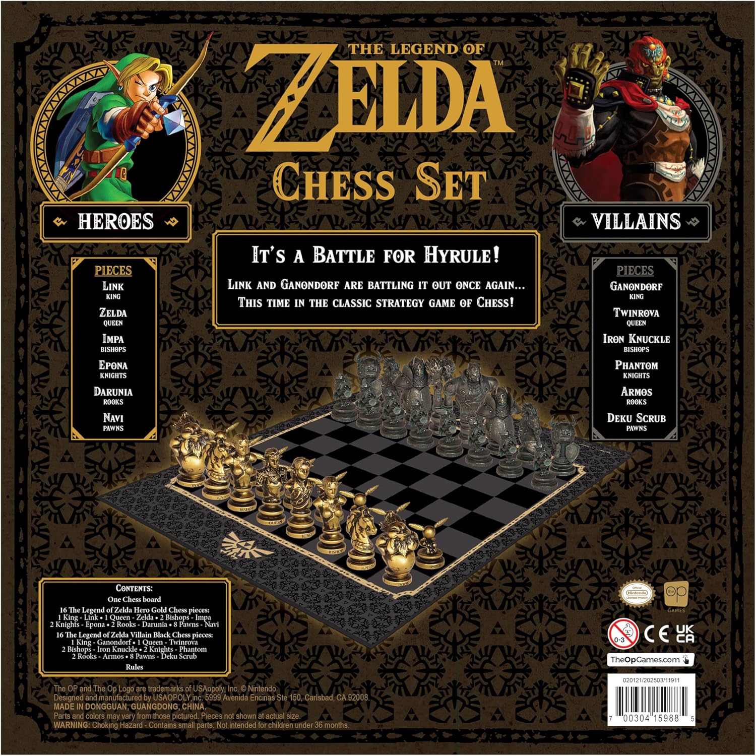 Ajedrez - The Legend Of Zelda - The OP Games