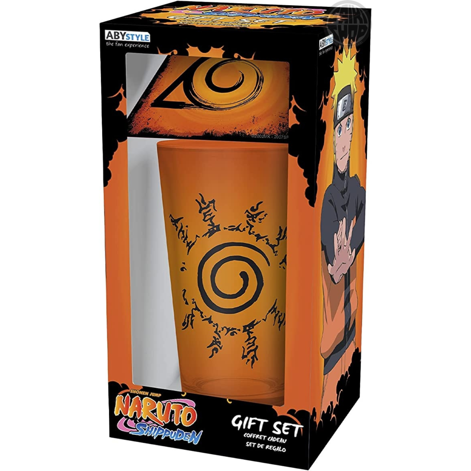Abystyle Naruto Shippuden - Vaso y Portavaso Set