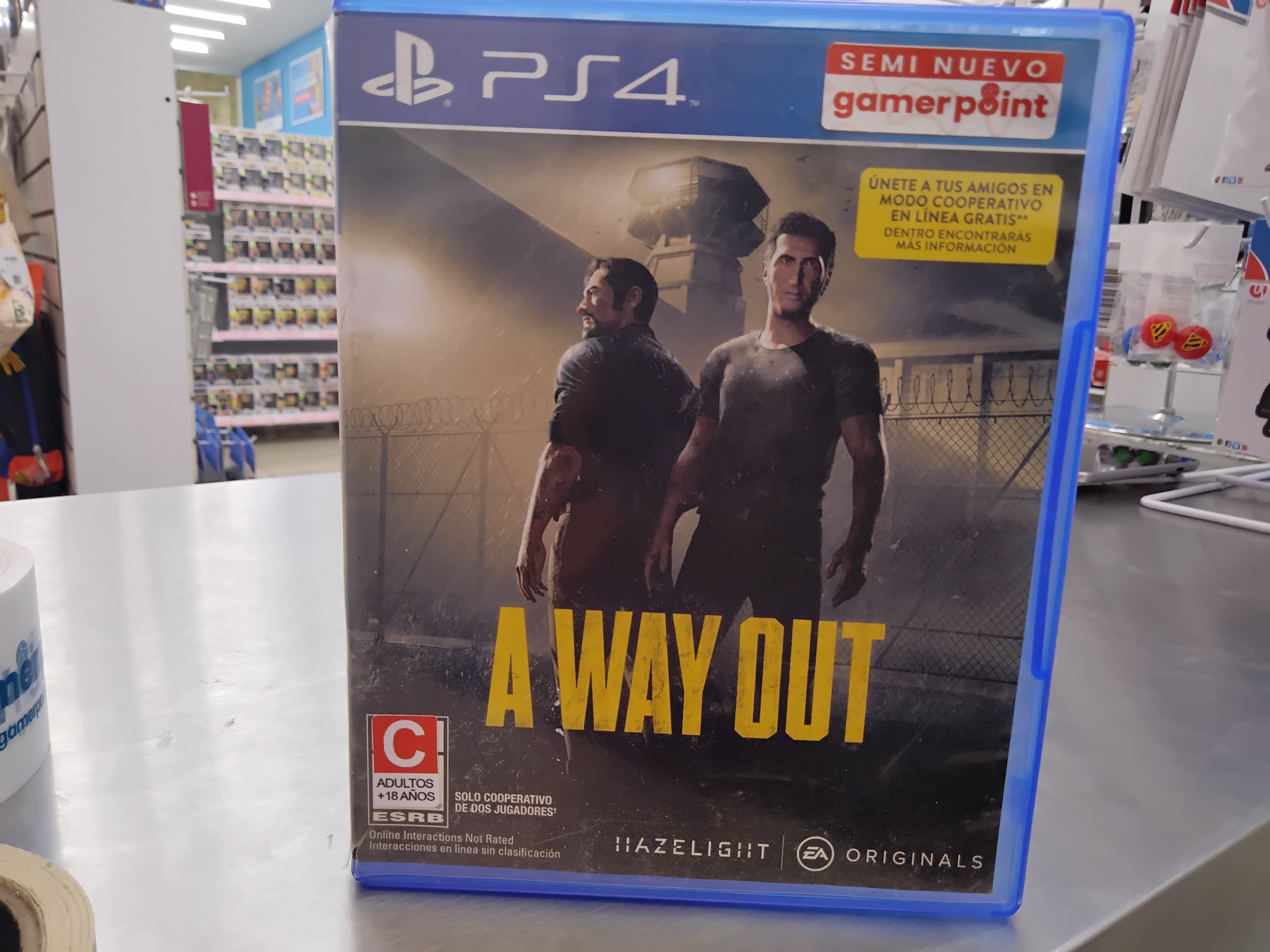 A Way Out Ps4 Usado