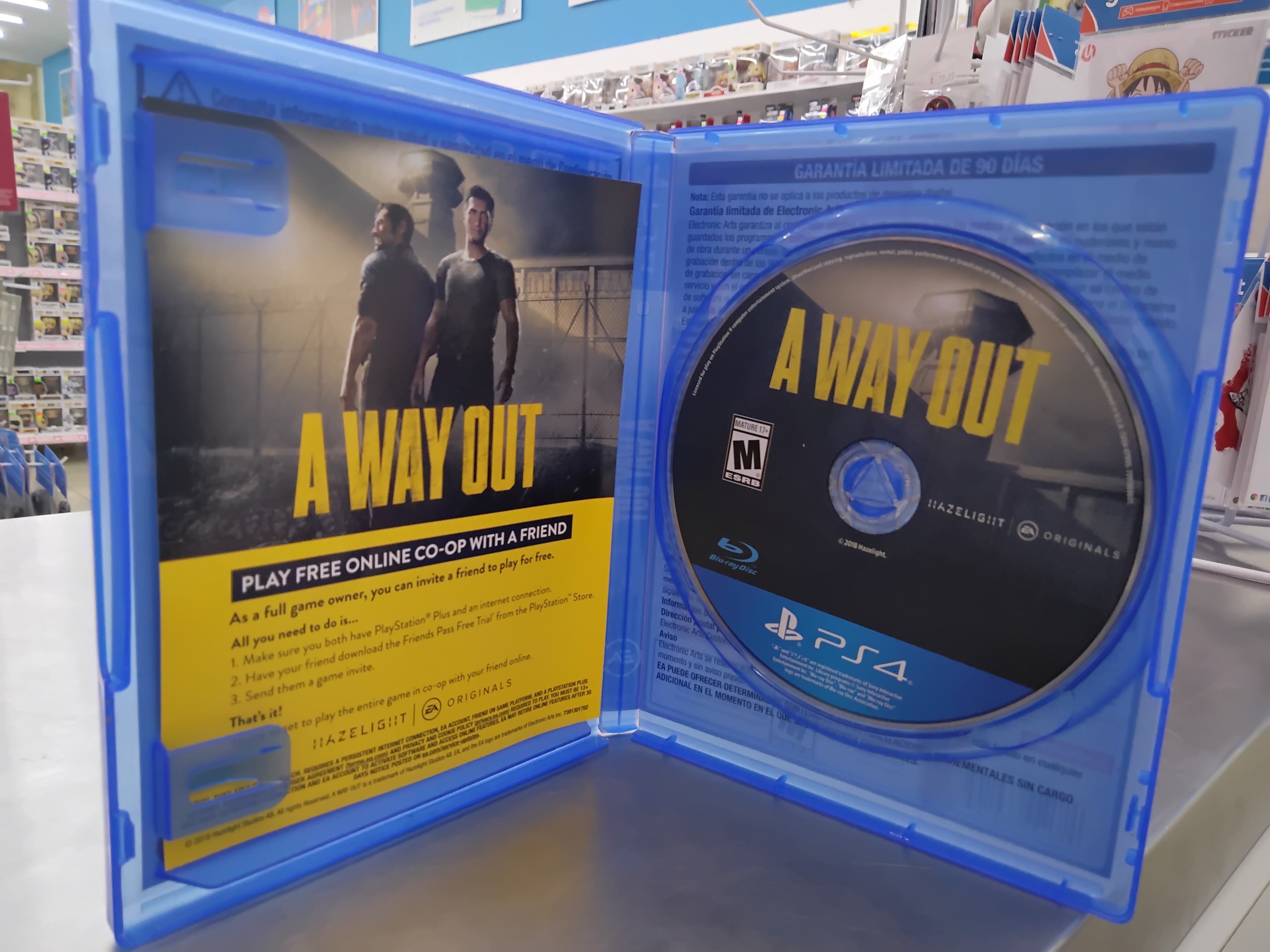 A Way Out Ps4 Usado