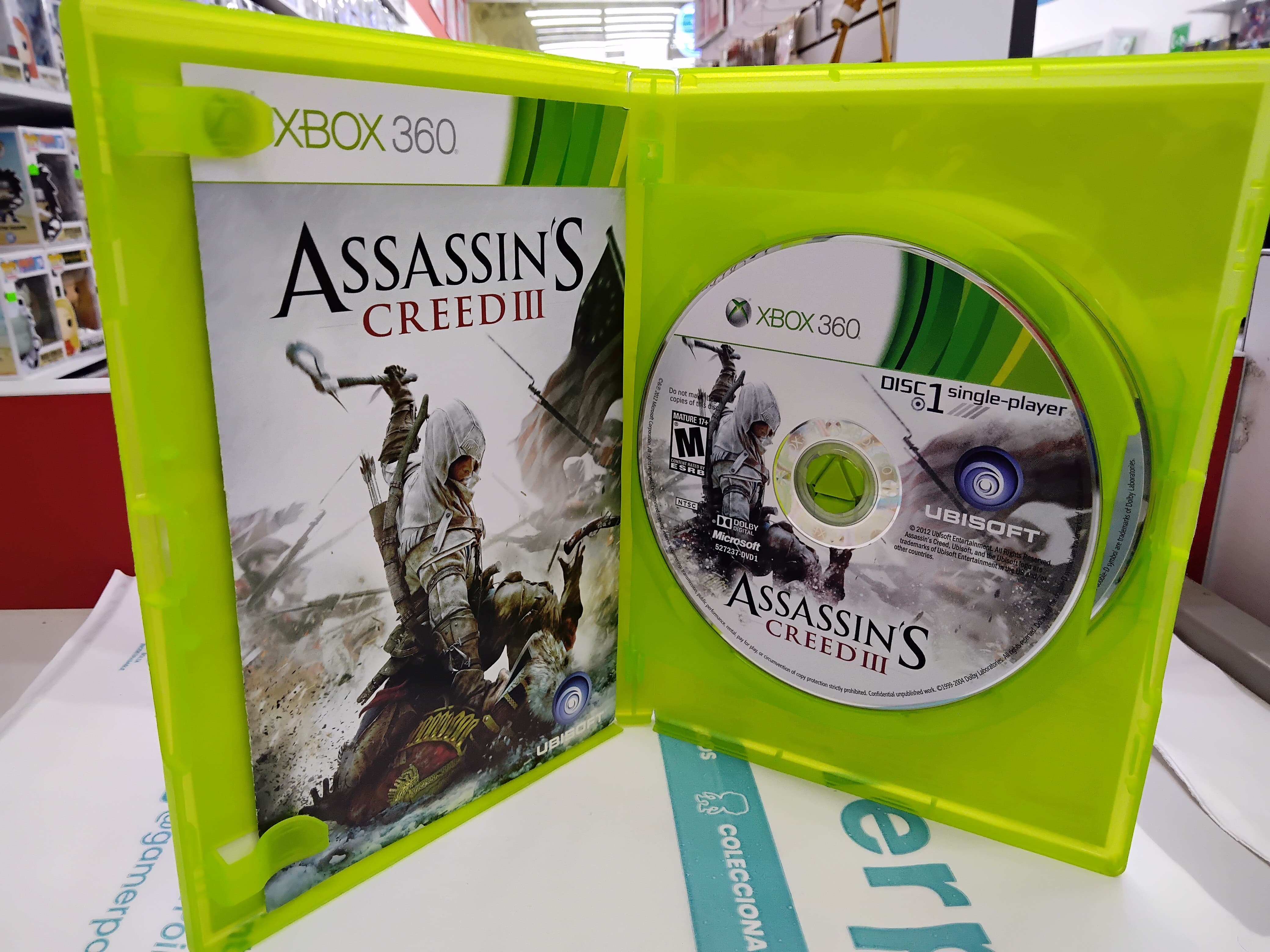 Assassins Creed 3 Xbox 360 Usado