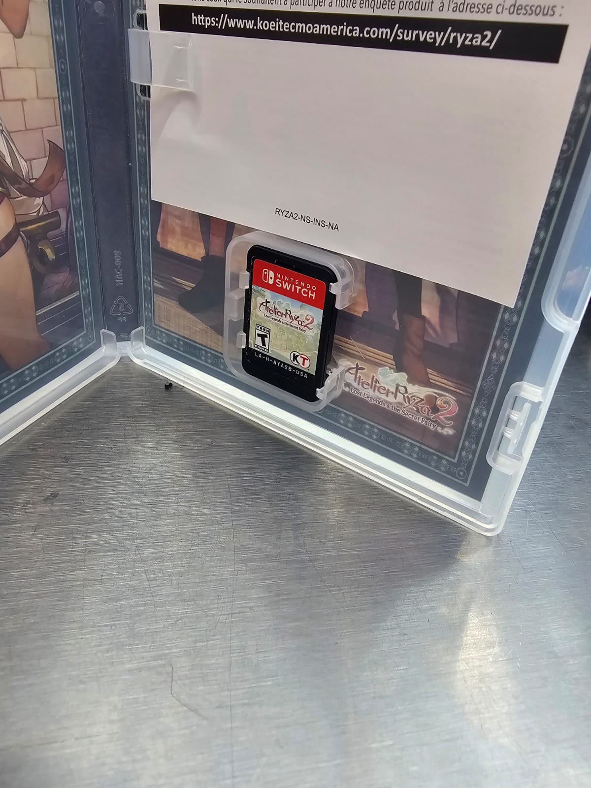 Atelier Ryza 2: Lost Legends & The Secret Fairy Nintendo Switch Usado