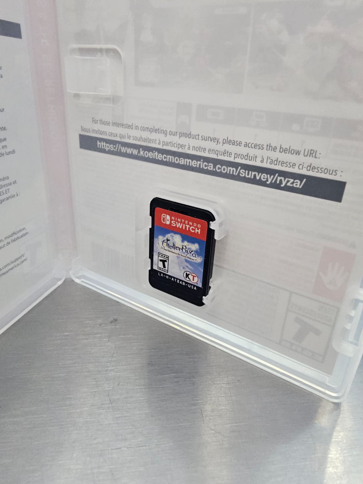 Atelier Ryza: Ever Darkness & The Secret Hideout Nintendo Switch Usado