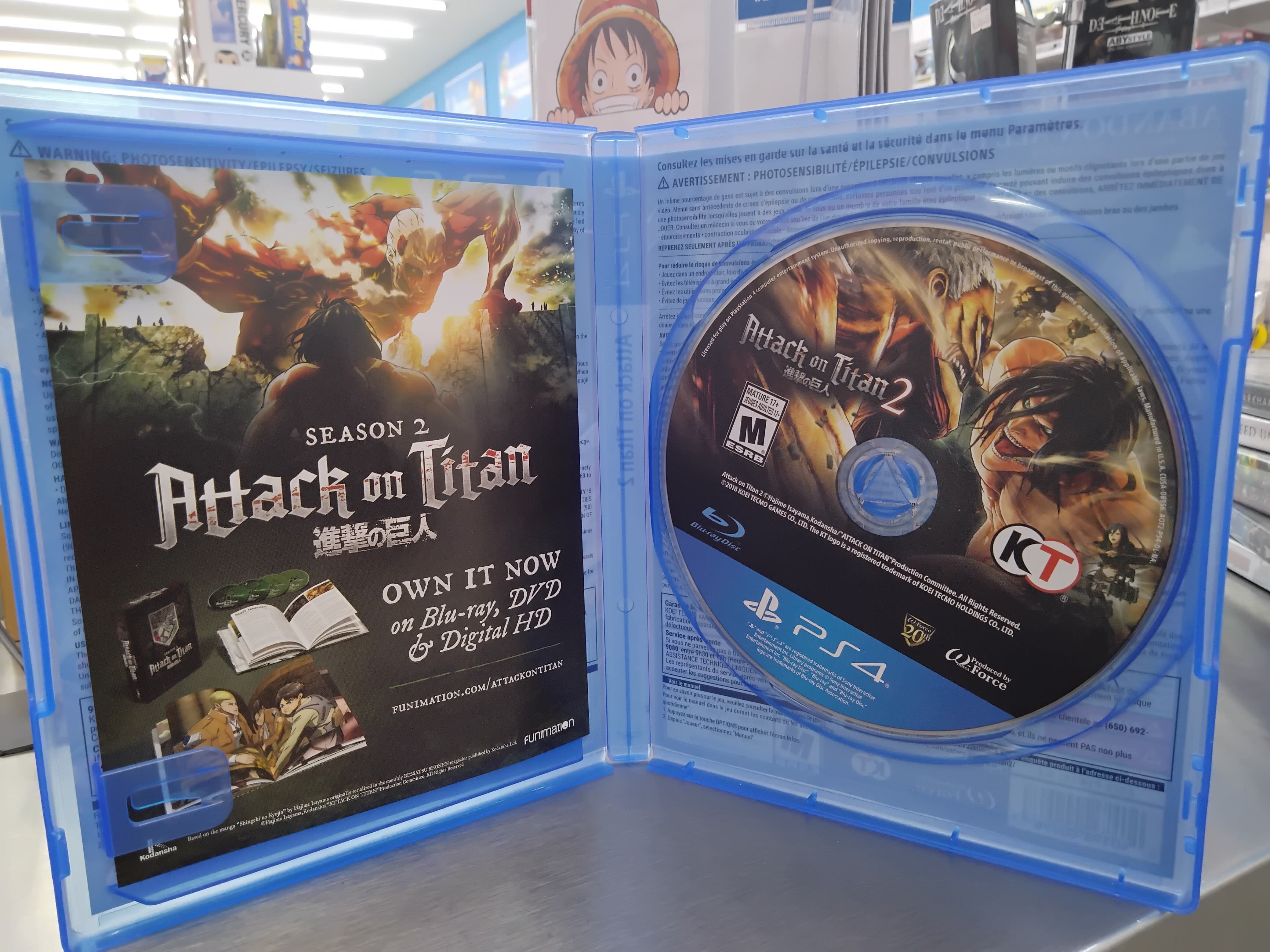 Attack on Titan 2 Ps4 Usado