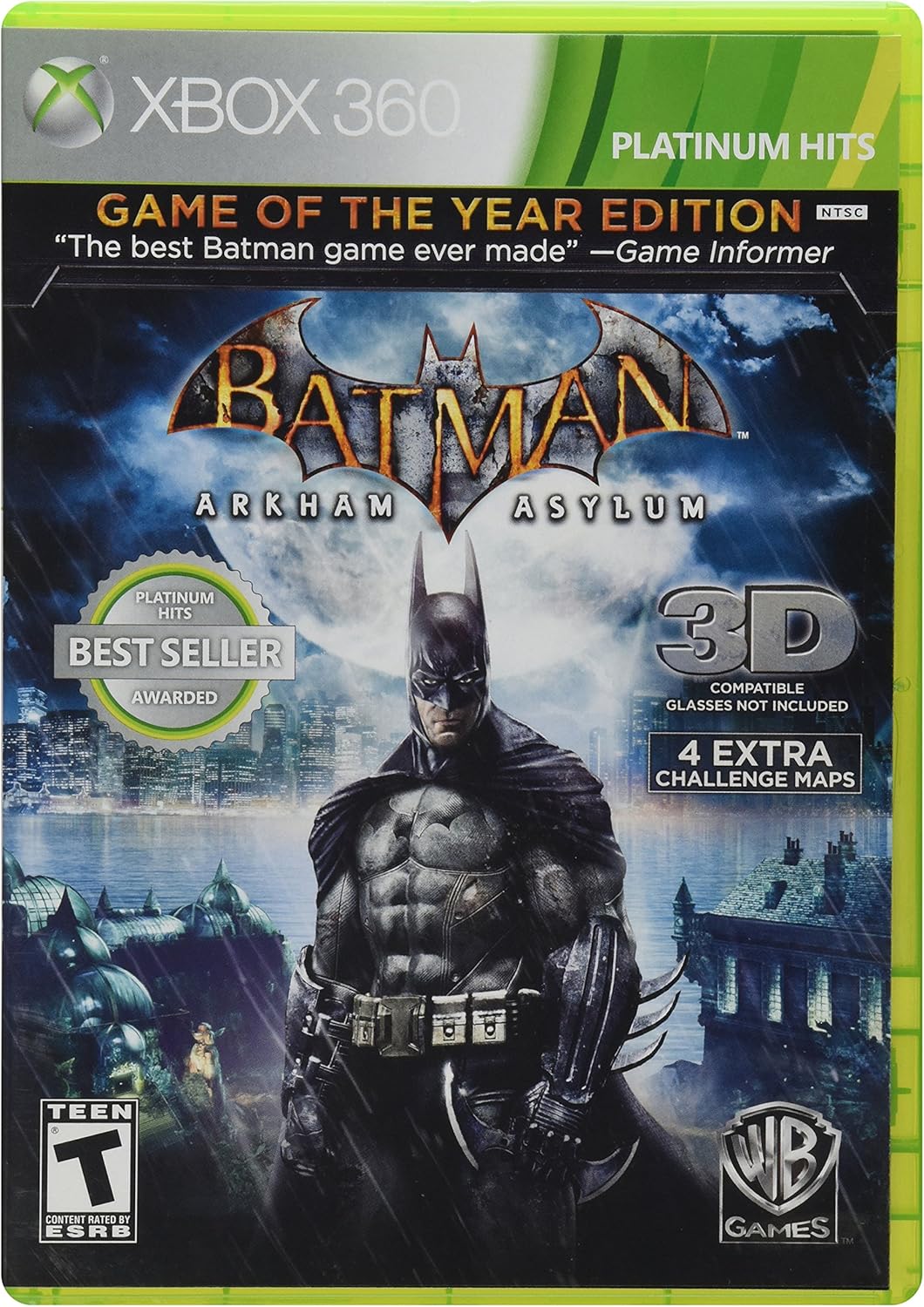 Batman Arkham Asylum Goty Xbox 360 Usado