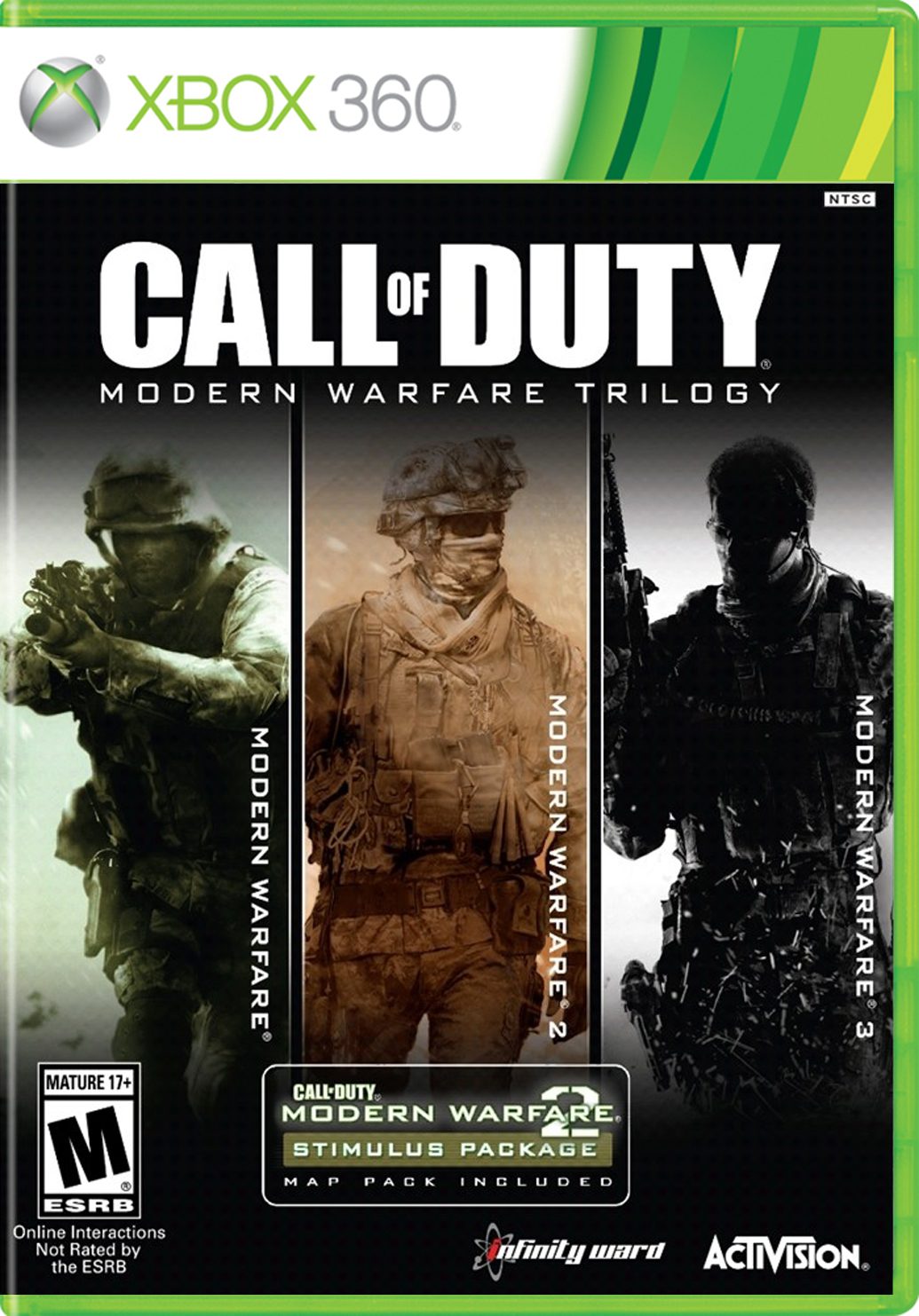Call of Duty Modern Warfare Trilogy Xbox 360 Usado