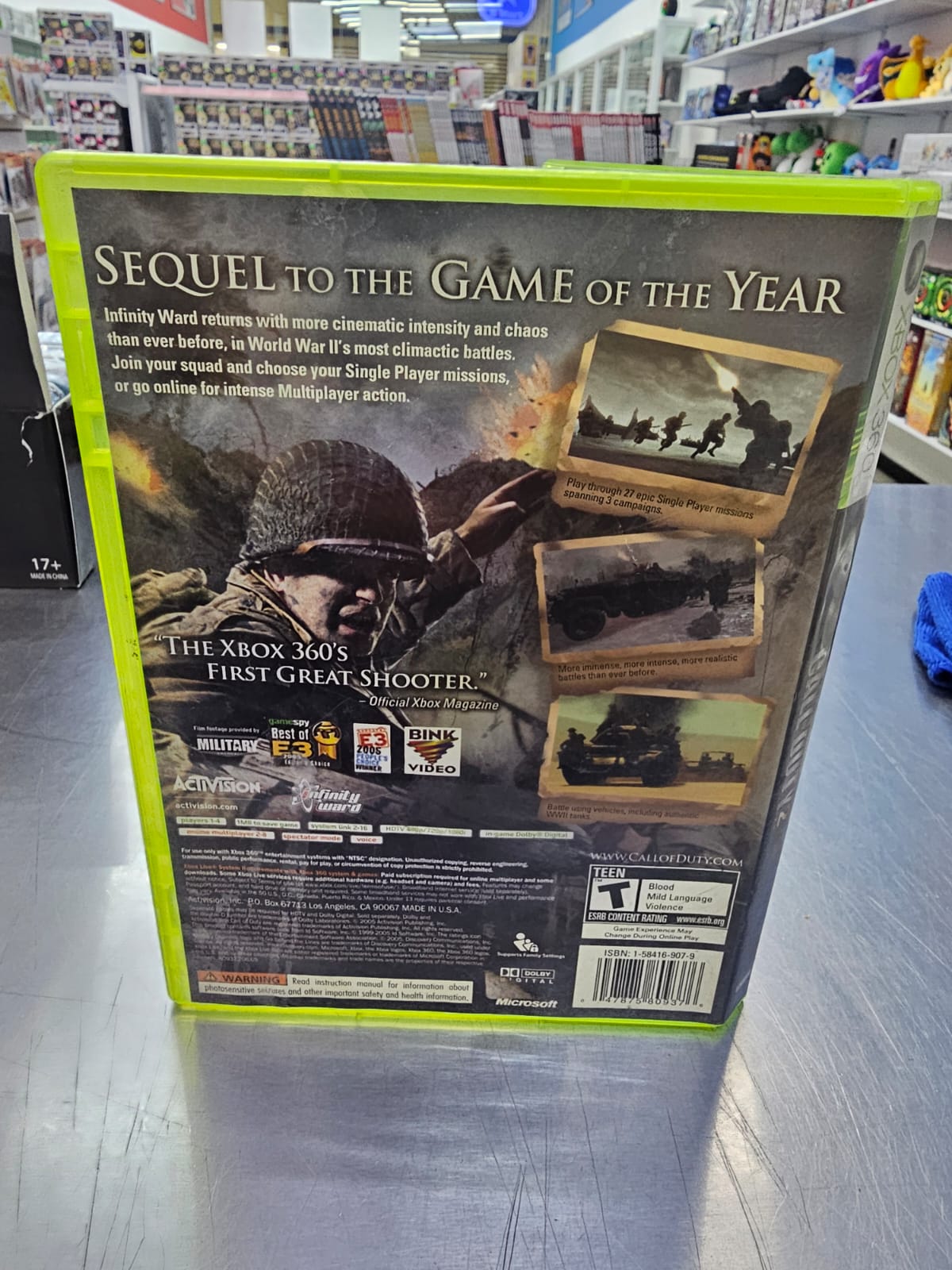 Call Of Duty 2 Xbox 360 Usado